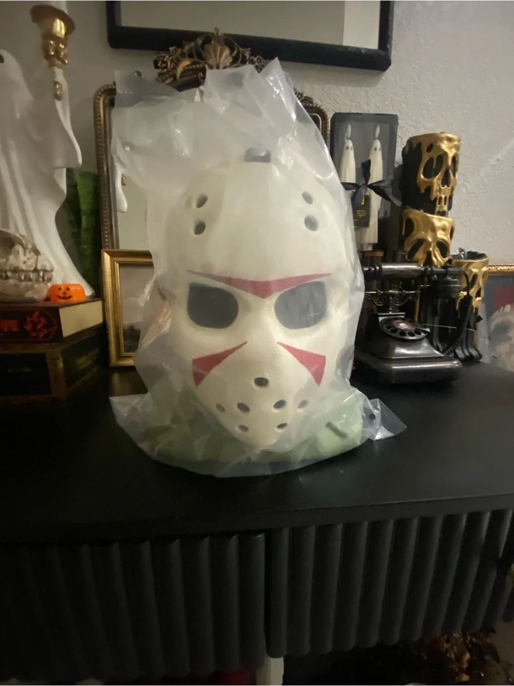 Jason Friday the 13th Hockey Mask Halloween popcorn bucket - Cinemark
